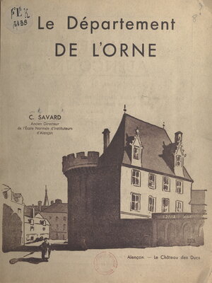 cover image of Le département de l'Orne